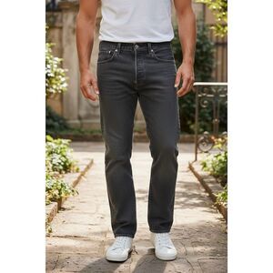 Levi's 501 Original Fit Men's Jeans Black Size 38x30 Straight Leg